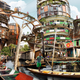 Image for article titled The stunning winners of an architects’ competition to draw fairy tales about the future